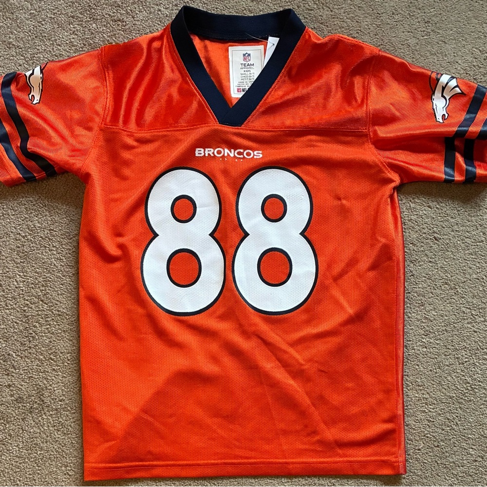 NFL Apparel Denver Broncos Demaryius Thomas Jersey Youth Size Small 6/7